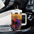 Australia ANZAC Day Tumbler With Handle Australian Army Animals Lest We Forget
