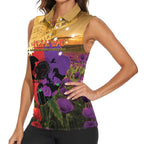 Australia ANZAC Day Women Sleeveless Polo Shirt Australian Army Animals Lest We Forget