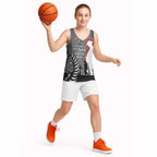 New Zealand ANZAC Day Basketball Jersey 25th April Silver Fern With Poppy - Aussie Hoodie