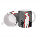 New Zealand ANZAC Day Ceramic Mug 25th April Silver Fern With Poppy - Aussie Hoodie