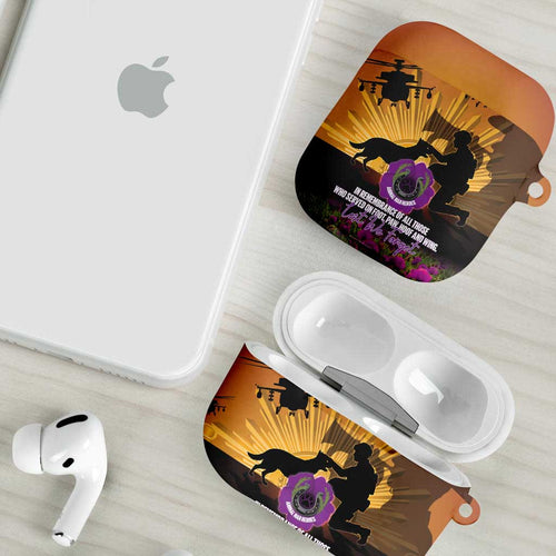 Animal War Heroes Australia ANZAC Day AirPods Case We Will Always Remember Them