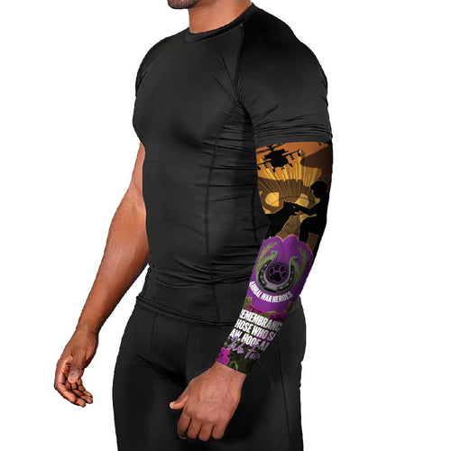 Animal War Heroes Australia ANZAC Day Arm Sleeves We Will Always Remember Them