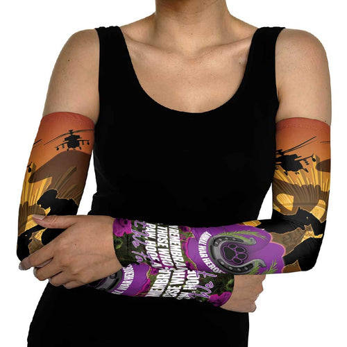 Animal War Heroes Australia ANZAC Day Arm Sleeves We Will Always Remember Them