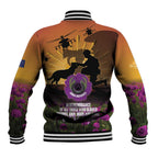 Animal War Heroes Australia ANZAC Day Baseball Jacket We Will Always Remember Them