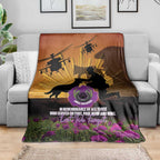 Animal War Heroes Australia ANZAC Day Blanket We Will Always Remember Them
