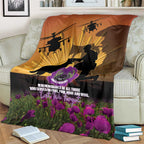 Animal War Heroes Australia ANZAC Day Blanket We Will Always Remember Them