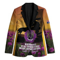 Animal War Heroes Australia ANZAC Day Blazer We Will Always Remember Them