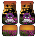 Animal War Heroes Australia ANZAC Day Car Mats We Will Always Remember Them