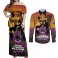 Animal War Heroes Australia ANZAC Day Couples Matching Off Shoulder Maxi Dress and Long Sleeve Button Shirt We Will Always Remember Them