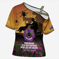 Animal War Heroes Australia ANZAC Day Cross Shoulder Shirt We Will Always Remember Them