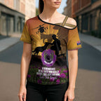 Animal War Heroes Australia ANZAC Day Cross Shoulder Shirt We Will Always Remember Them