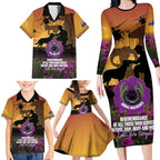 Animal War Heroes Australia ANZAC Day Family Matching Long Sleeve Bodycon Dress and Hawaiian Shirt We Will Always Remember Them