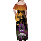 Animal War Heroes Australia ANZAC Day Family Matching Off Shoulder Maxi Dress and Hawaiian Shirt We Will Always Remember Them