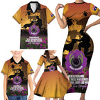 Animal War Heroes Australia ANZAC Day Family Matching Short Sleeve Bodycon Dress and Hawaiian Shirt We Will Always Remember Them