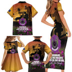 Animal War Heroes Australia ANZAC Day Family Matching Short Sleeve Bodycon Dress and Hawaiian Shirt We Will Always Remember Them