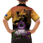 Animal War Heroes Australia ANZAC Day Family Matching Tank Maxi Dress and Hawaiian Shirt We Will Always Remember Them