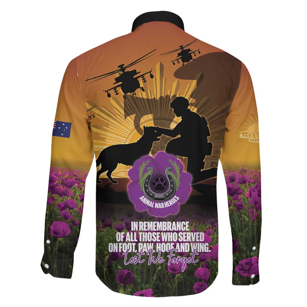 Animal War Heroes Australia ANZAC Day Family Matching Tank Maxi Dress and Hawaiian Shirt We Will Always Remember Them
