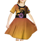 Animal War Heroes Australia ANZAC Day Kid Short Sleeve Dress We Will Always Remember Them