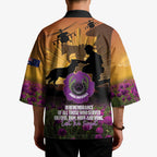 Animal War Heroes Australia ANZAC Day Kimono We Will Always Remember Them