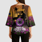Animal War Heroes Australia ANZAC Day Kimono Sleeve Blouse We Will Always Remember Them