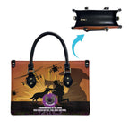Animal War Heroes Australia ANZAC Day Leather Bag We Will Always Remember Them