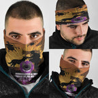 Animal War Heroes Australia ANZAC Day Neck Gaiter We Will Always Remember Them