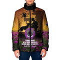 Animal War Heroes Australia ANZAC Day Padded Jacket We Will Always Remember Them