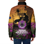 Animal War Heroes Australia ANZAC Day Padded Jacket We Will Always Remember Them