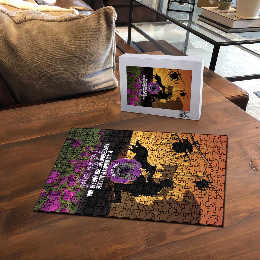 Animal War Heroes Australia ANZAC Day Puzzle We Will Always Remember Them