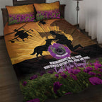 Animal War Heroes Australia ANZAC Day Quilt Bed Set We Will Always Remember Them