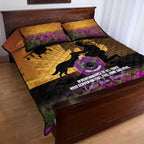 Animal War Heroes Australia ANZAC Day Quilt Bed Set We Will Always Remember Them