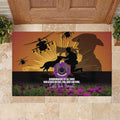 Animal War Heroes Australia ANZAC Day Rubber Doormat We Will Always Remember Them