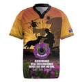 Animal War Heroes Australia ANZAC Day Rugby Jersey We Will Always Remember Them