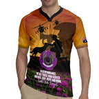 Animal War Heroes Australia ANZAC Day Rugby Jersey We Will Always Remember Them