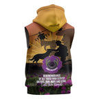 Animal War Heroes Australia ANZAC Day Sleeveless Hoodie We Will Always Remember Them