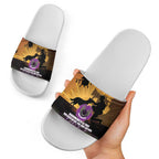 Animal War Heroes Australia ANZAC Day Slide Sandals We Will Always Remember Them