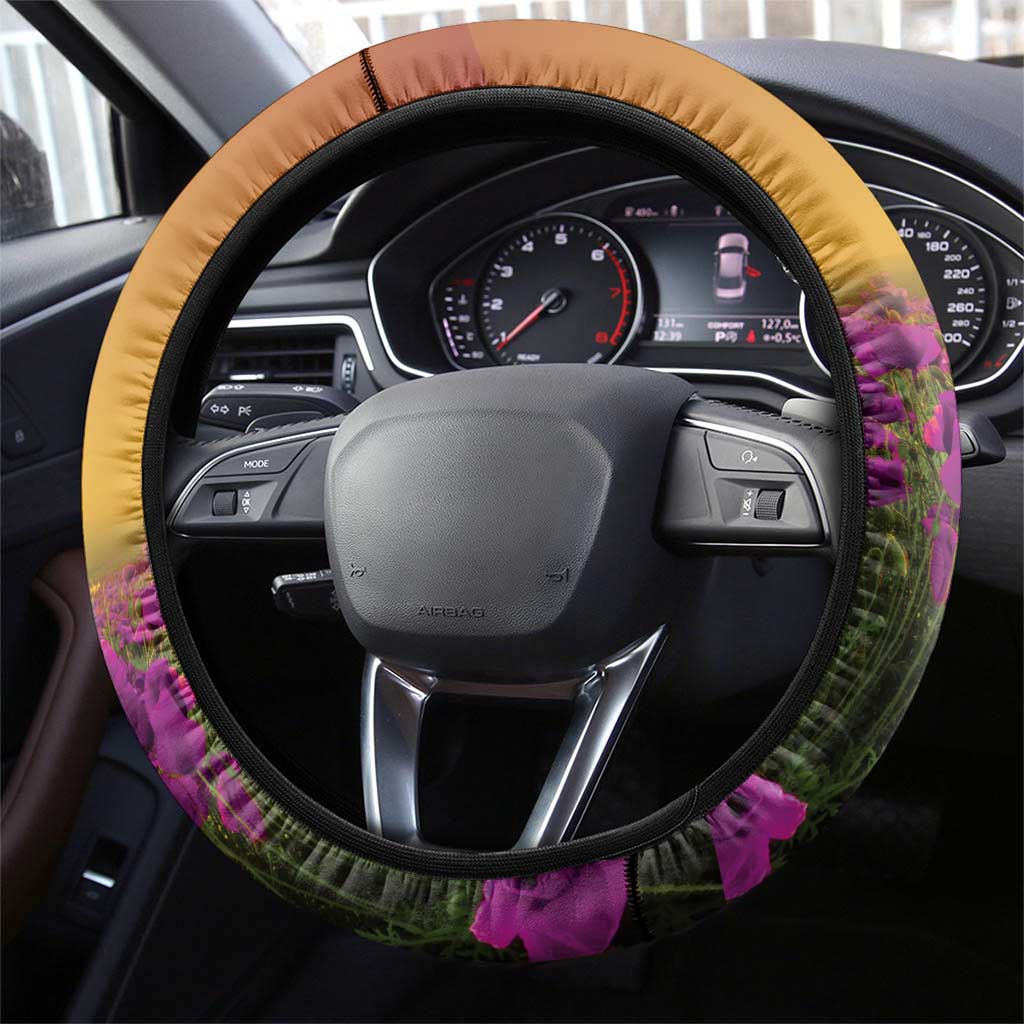 Animal War Heroes Australia ANZAC Day Steering Wheel Cover We Will Always Remember Them
