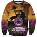 Animal War Heroes Australia ANZAC Day Sweatshirt We Will Always Remember Them
