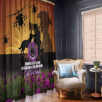 Animal War Heroes Australia ANZAC Day Window Curtain We Will Always Remember Them