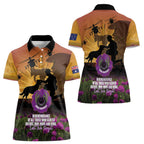 Animal War Heroes Australia ANZAC Day Women Polo Shirt We Will Always Remember Them