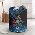 Autism Awareness Australia Indigenous Laundry Basket We All Have Different Abilities