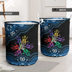 Autism Awareness Australia Indigenous Laundry Basket We All Have Different Abilities