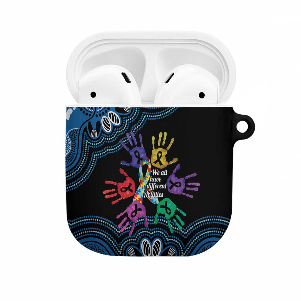 Autism Awareness Australia Indigenous AirPods Case We All Have Different Abilities