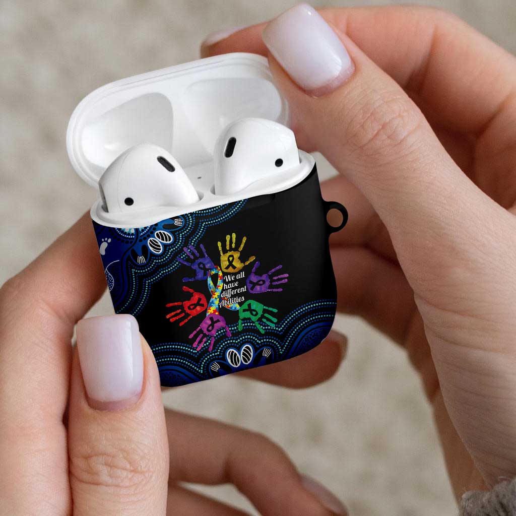 Autism Awareness Australia Indigenous AirPods Case We All Have Different Abilities