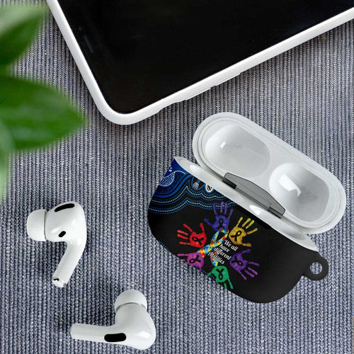 Autism Awareness Australia Indigenous AirPods Case We All Have Different Abilities