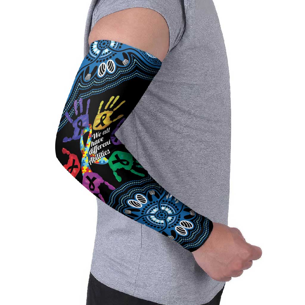 Autism Awareness Australia Indigenous Arm Sleeves We All Have Different Abilities