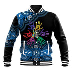 Autism Awareness Australia Indigenous Baseball Jacket We All Have Different Abilities