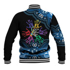 Autism Awareness Australia Indigenous Baseball Jacket We All Have Different Abilities