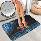 Autism Awareness Australia Indigenous Bathroom Set We All Have Different Abilities