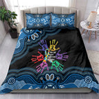 Autism Awareness Australia Indigenous Bedding Set We All Have Different Abilities